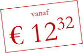 vanaf € 1232