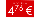 476 € à partir de