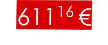 61116 €
