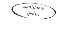 consistance  épaisse