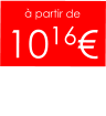 à partir de  1016€