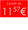 à partir de  1157€