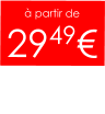 à partir de  2949€