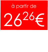 à partir de  2626€