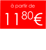 à partir de  1180€