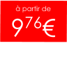 à partir de  976€