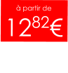 à partir de  1282€