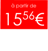 à partir de  1556€