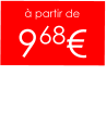 à partir de  968€