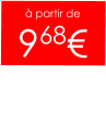 à partir de  968€