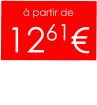 à partir de  1261€