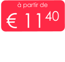 à partir de € 1140