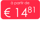à partir de € 1481