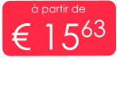 à partir de € 1563