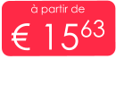 à partir de € 1563