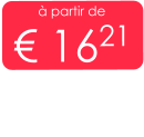 à partir de € 1621