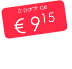 à partir de € 915