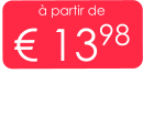 à partir de € 1398