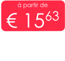 à partir de € 1563