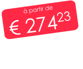 à partir de € 27423