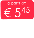 à partir de € 545