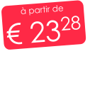 à partir de € 2328