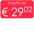 à partir de € 2902