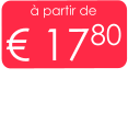 à partir de € 1780