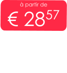 à partir de € 2857