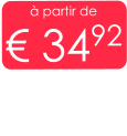 à partir de € 3492