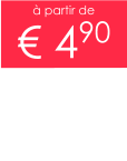 à partir de € 490