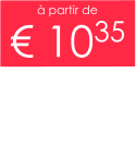 à partir de € 1035
