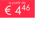à partir de € 446