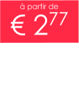 à partir de € 277
