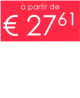 à partir de € 2761