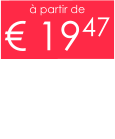 à partir de € 1947