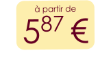 à partir de 587 €