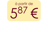 à partir de 587 €