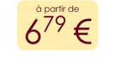 à partir de 679 €