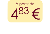 à partir de 483 €