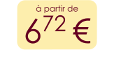 à partir de 672 €