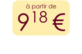 à partir de 918 €