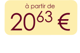 à partir de 2063 €