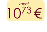 vanaf 1073 €