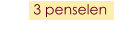 3 penselen