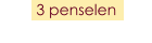 3 penselen
