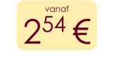 vanaf 254 €