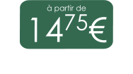 à partir de 1475€