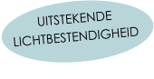 UITSTEKENDE LICHTBESTENDIGHEID