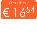 à partir de € 1654